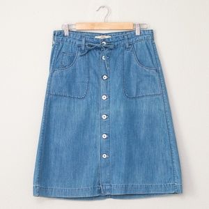 Levis Drawstring Denim Skirt
